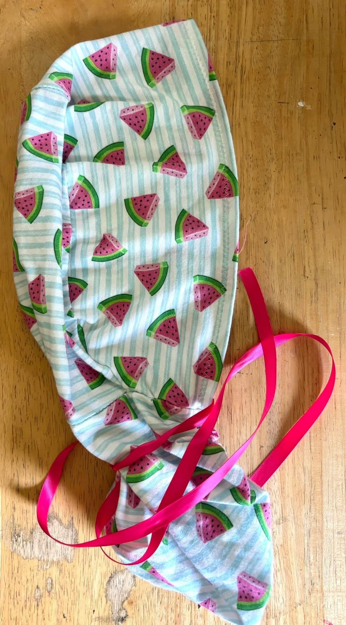 Watermelon Scrub Cap